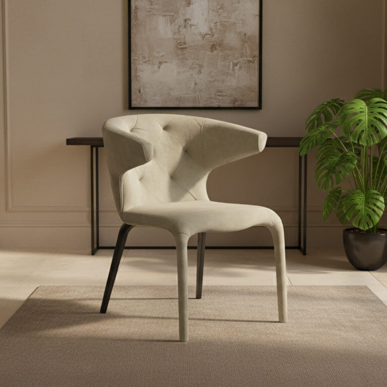 modern dining chair - Lux Furniture / Beige