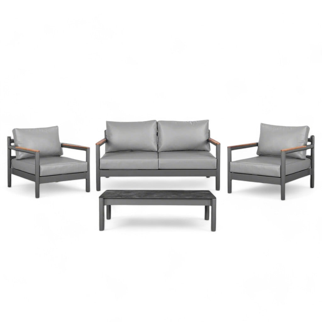 armani outdoor seating set σετ σαλόνι κήπου- Lux Furniture