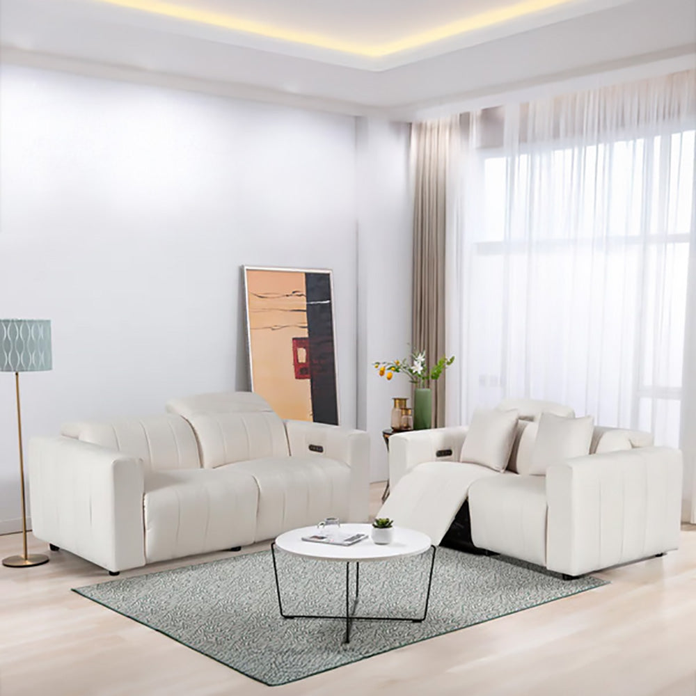 Ανακλινόμενο Σετ καναπέ Bianca / Beige