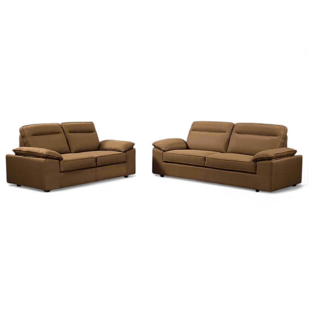 Σετ Σαλονιού Μελίσσα | Lux Furniture / Light Brown