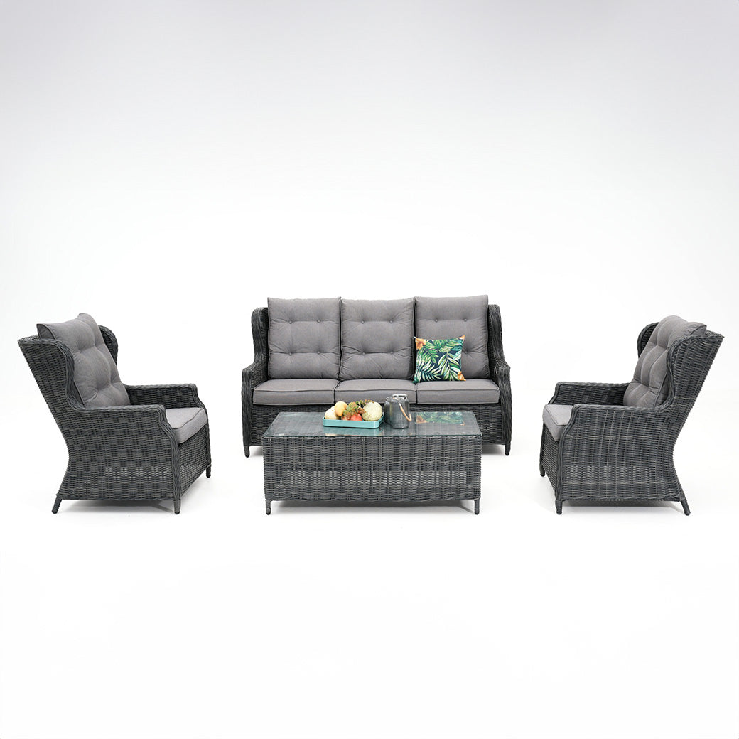 ΣΑΛΟΝΙ ΚΗΠΟΥ ΠΑΡΟΣ ΓΚΡΙ ΡΑΤΤΑΝ / Gray