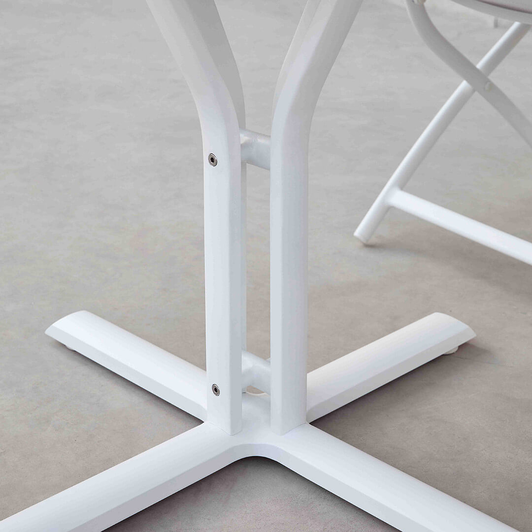 Τραπέζι Κήπου Στρογγυλό Αλουμινίου Tiffany