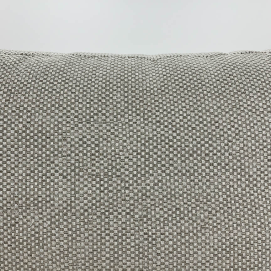 Κοντινό πλάνο στην υφή του μπεζ υφάσματος που χρησιμοποιείται στον καναπέ Atlanta / Beige