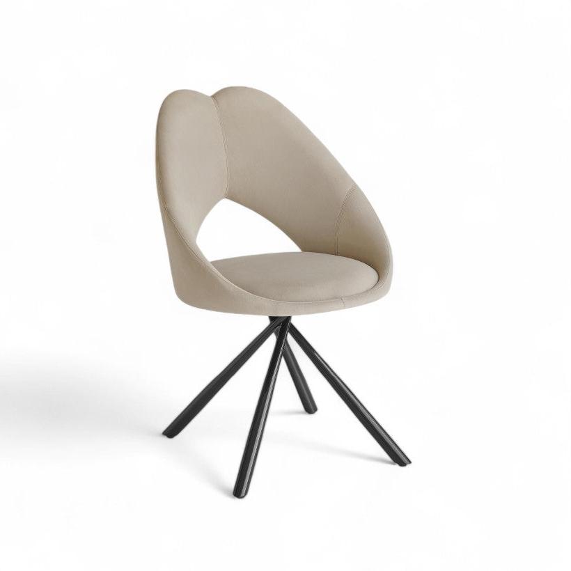 καρέκλα τραπεζαρίας μπεζ Ρείνα / Beige
