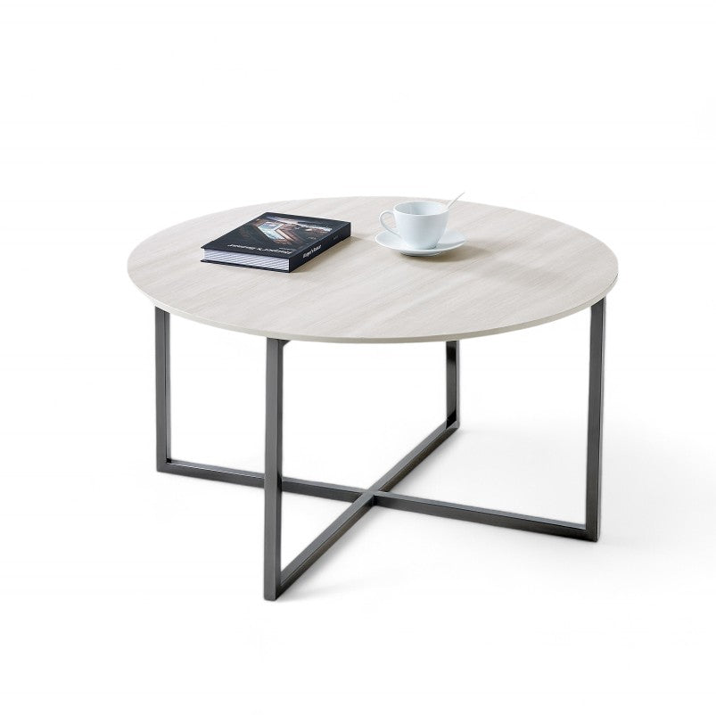 τραπεζάκι μέσης σαλονιού στρογγυλό Λυδία