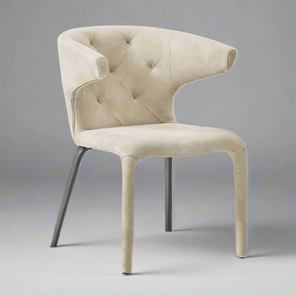 modern dining chair - Lux Furniture / Beige