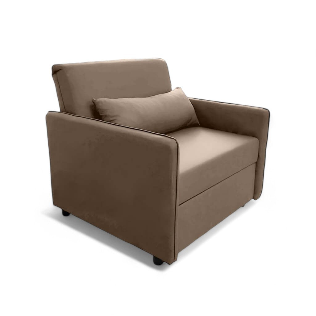 Μοντέρνα Πολυθρόνα Κρεβάτι EDEN | Lux Furniture / Beige