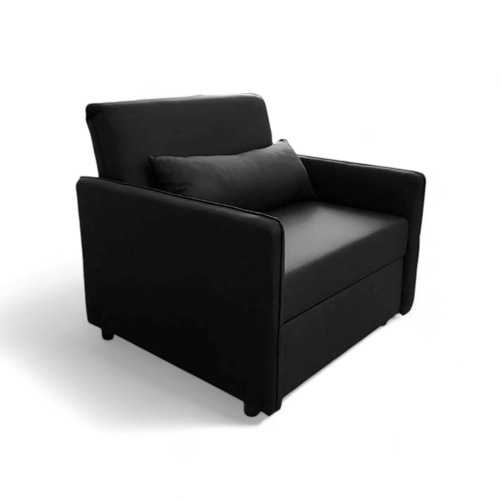 Μοντέρνα Πολυθρόνα Κρεβάτι EDEN | Lux Furniture / Black