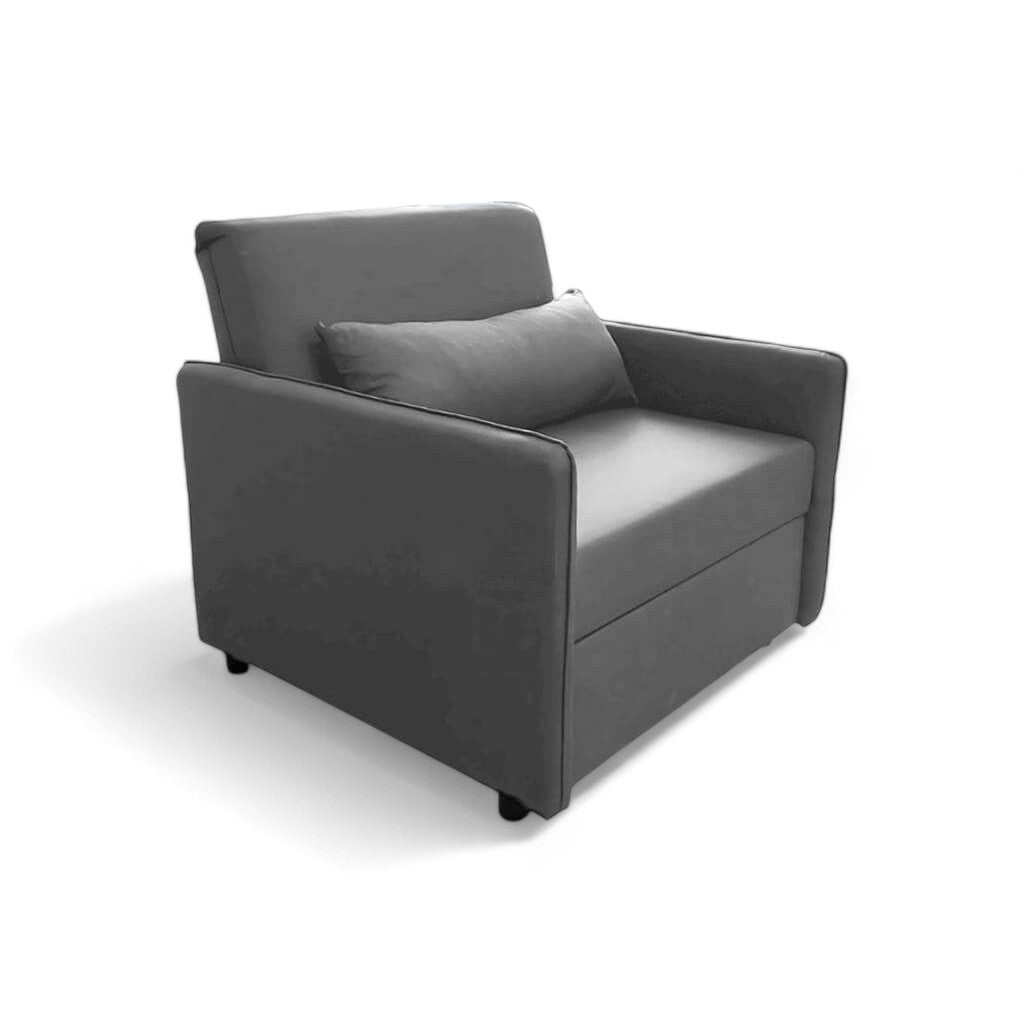 Μοντέρνα Πολυθρόνα Κρεβάτι EDEN | Lux Furniture / Grey