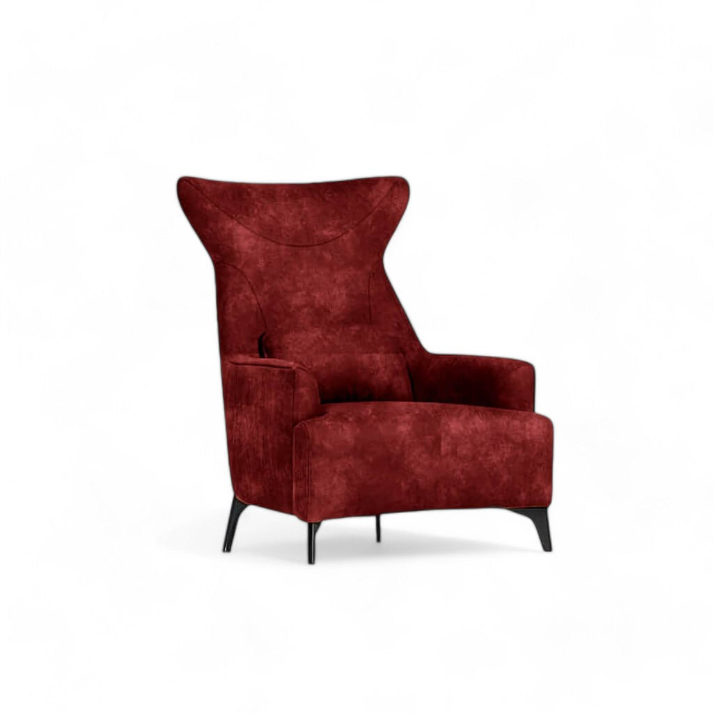 μοντέρνα πολυθρόνα σαλονιού EGON - Lux Furniture / red