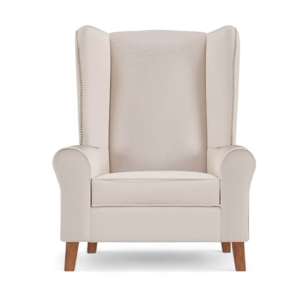 Πολυθρόνα σαλονιού Ελίζαμπεθ - Lux Furniture / Beige