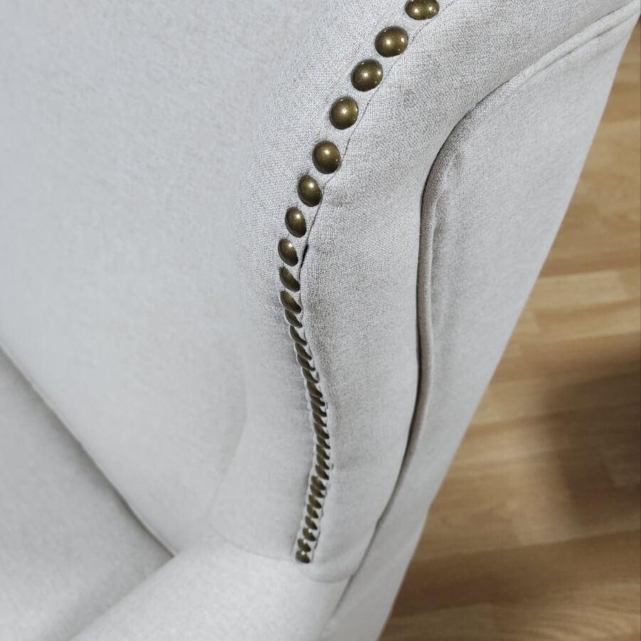 Πολυθρόνα σαλονιού Ελίζαμπεθ - Lux Furniture / Beige