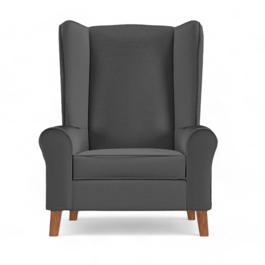 Πολυθρόνα σαλονιού Ελίζαμπεθ - Lux Furniture / Grey