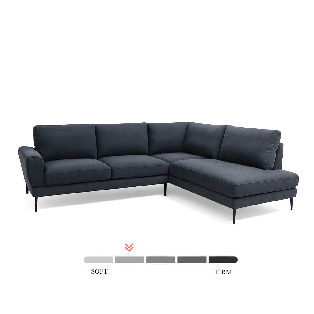 μοντέρνος γωνιακός καναπές Φάρο / Grey