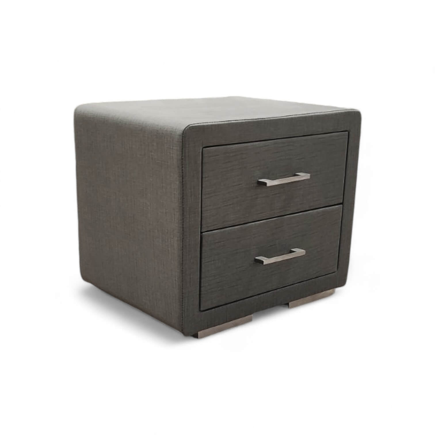 Μοντέρνο Γκρίζο Κομοδίνο Γαλήνη | Lux Furniture