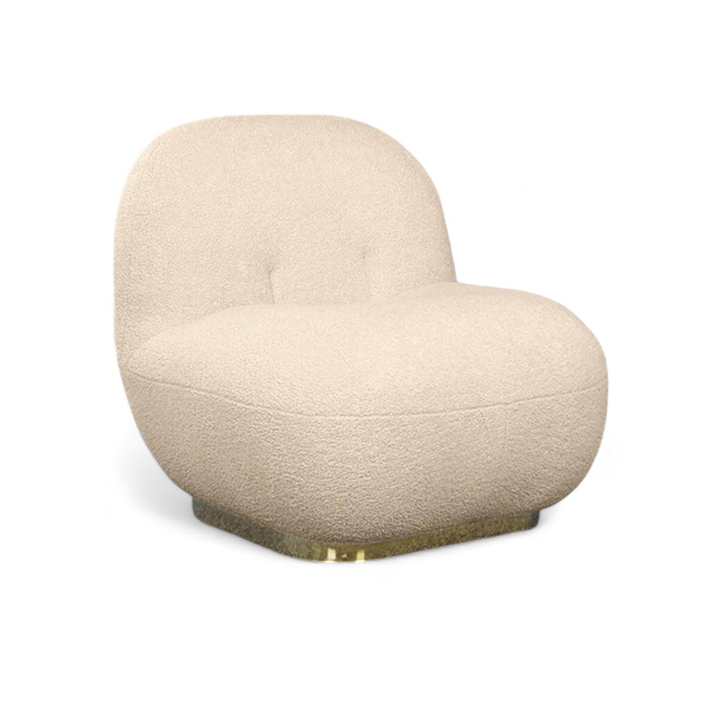 μοντέρνα πολυθρόνα σαλονιού Irelia/ Beige