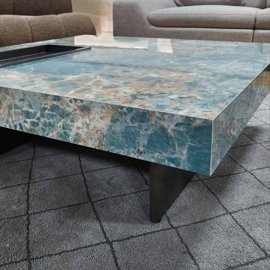 τραπεζάκι σαλονιού jade marble