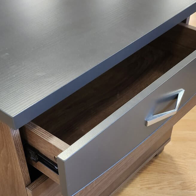 Ξύλινο Κομοδίνο Ειρήνη | Lux Furniture