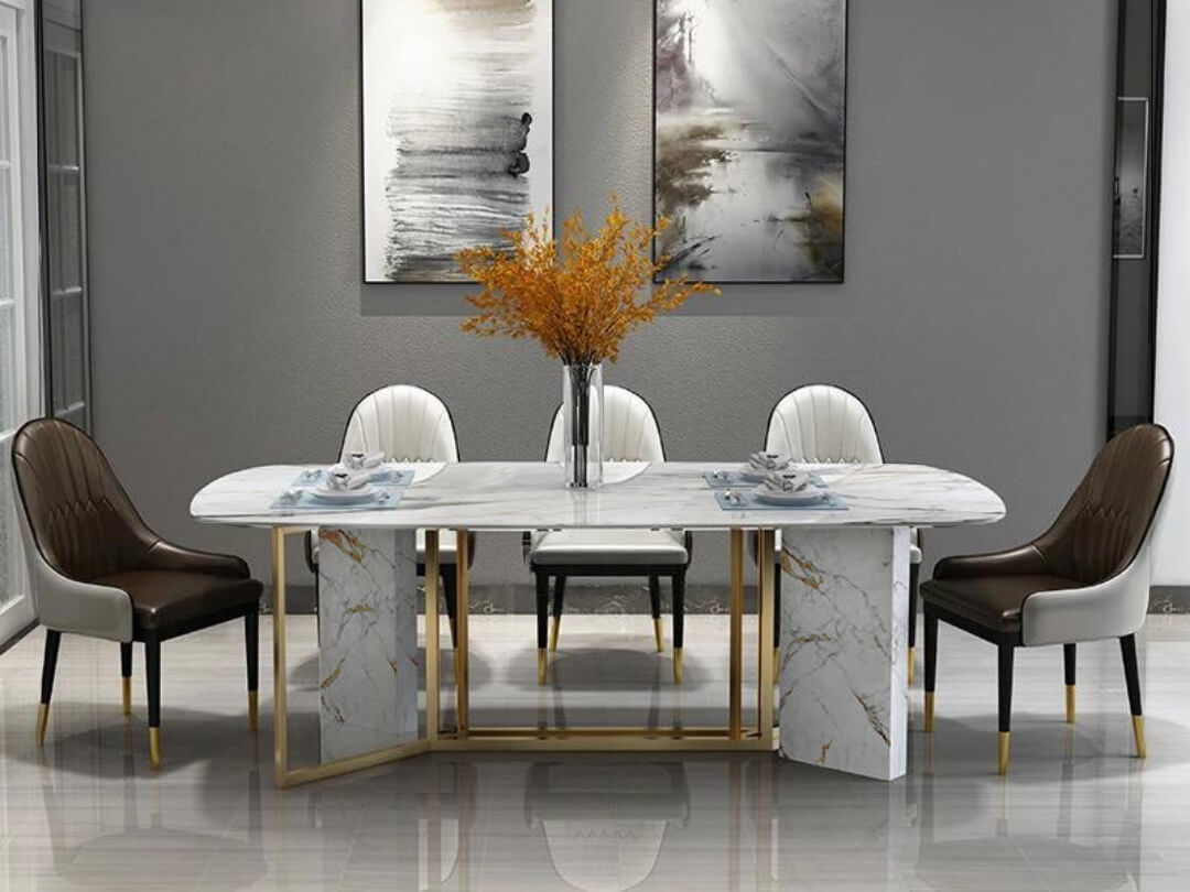 SRD129 dining table marble - Lux Furniture