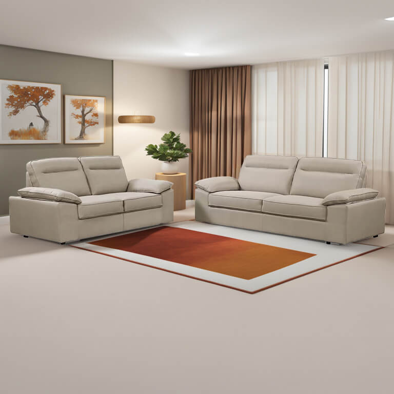 Σετ Σαλονιού Μελίσσα | Lux Furniture / Ivory