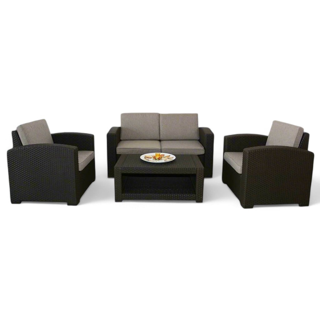 Σαλόνι Κήπου Ραττάν Μήλος | Lux Furniture