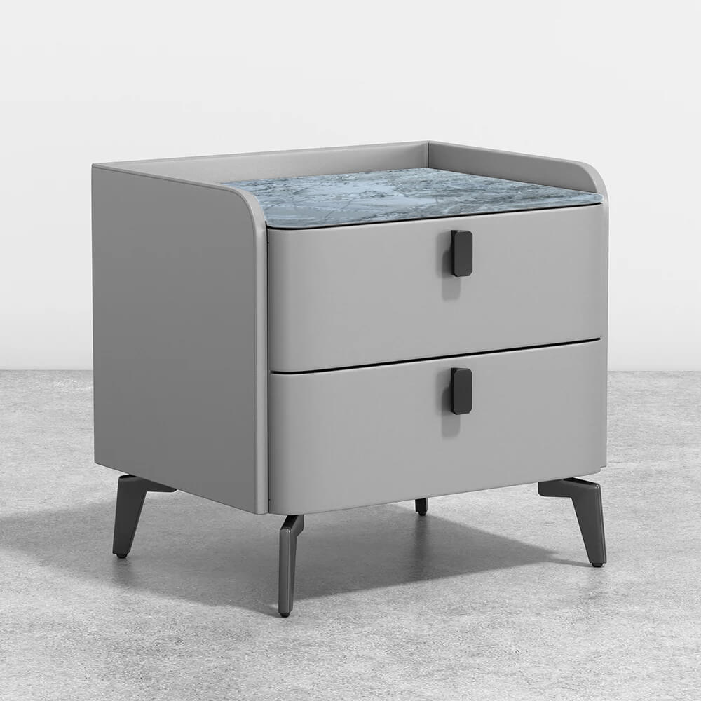 μοντέρνο κομοδίνο New York γκρίζο