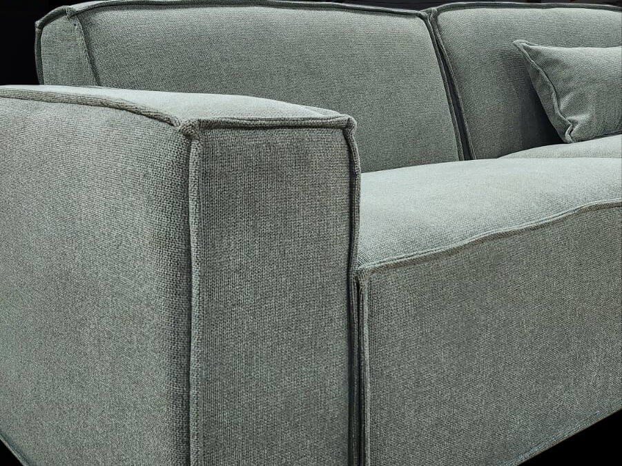 μοντέρνος γωνιακός καναπές Νουρ / Soft green