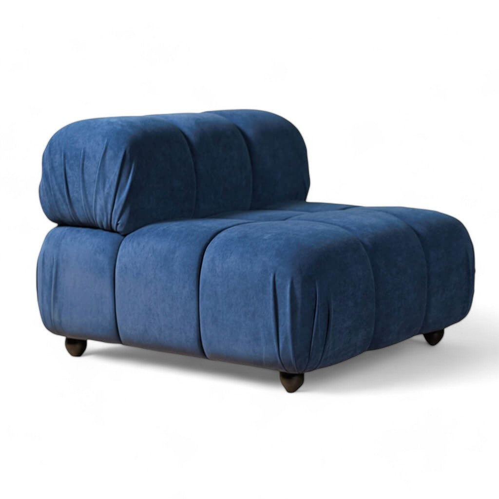 Μοντέρνα μπλε πολυθρόνα armchair odise - Lux Furniture
