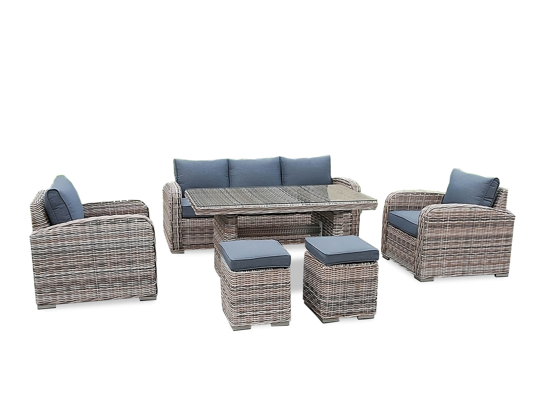 samos outdoor dining sitting set - Lux Furniture