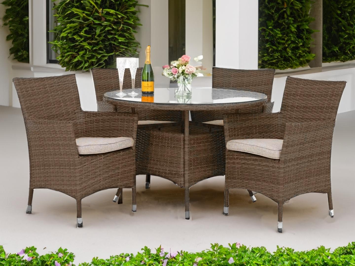 dining set rattan Skiathos - Lux Furniture