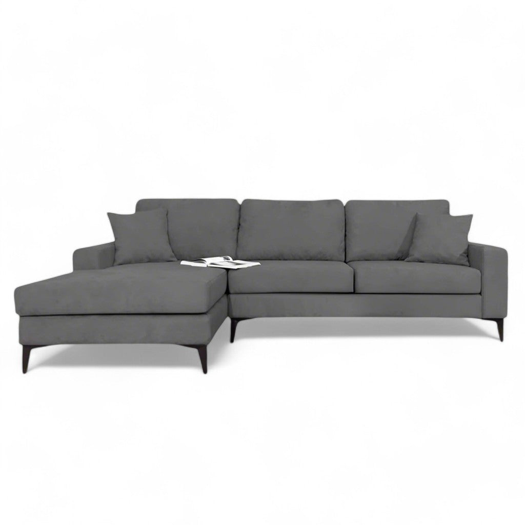 star corner sofa water and stain resistant fabric / Grey