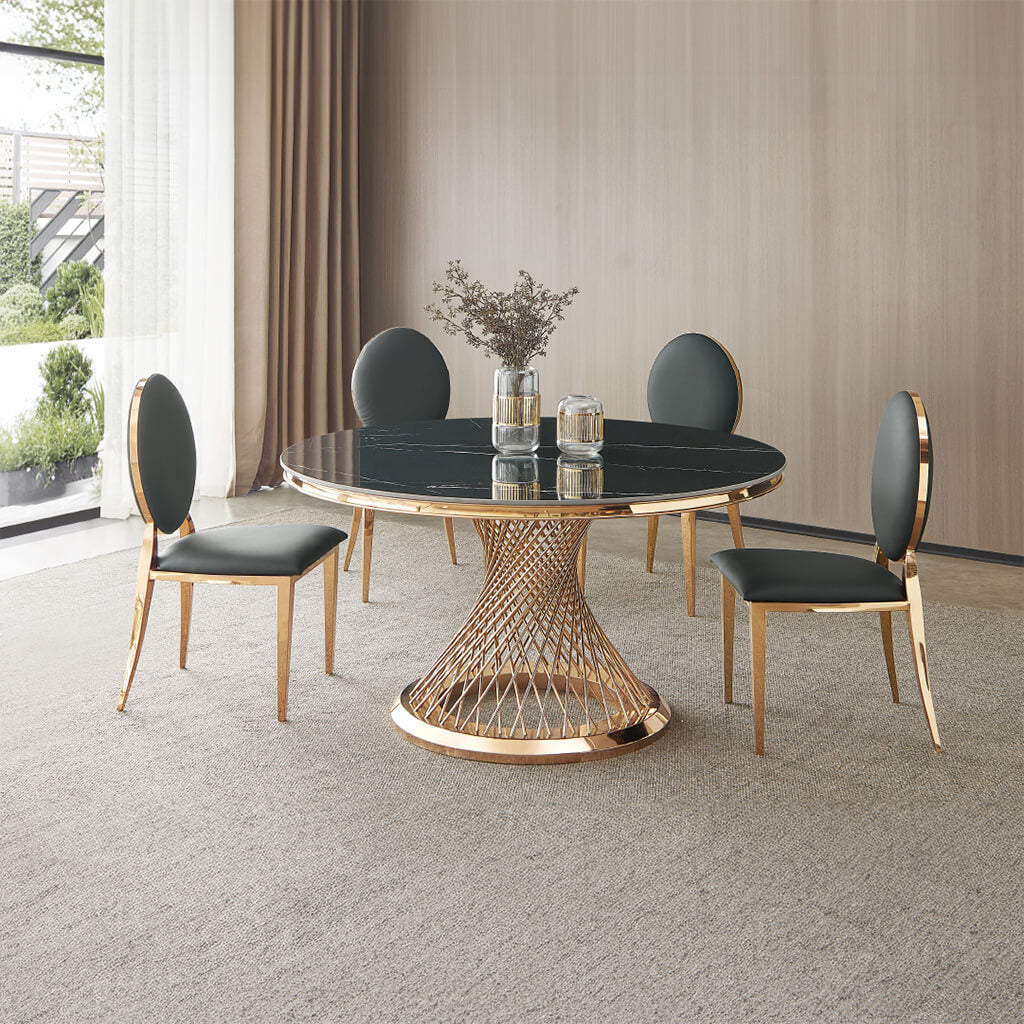 τραπέζι κουζίνας και τραπεζαρίας Ελευσίς | Lux Furniture