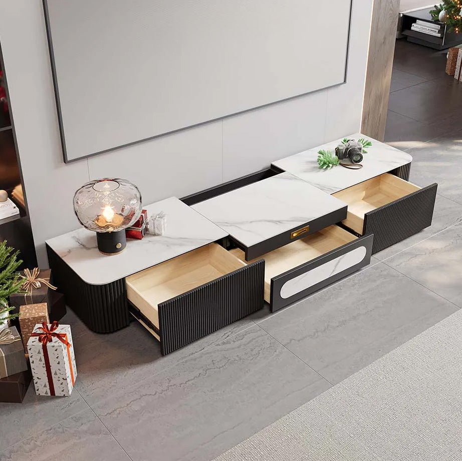 Βάση τηλεόρασης με 3 συρτάρια