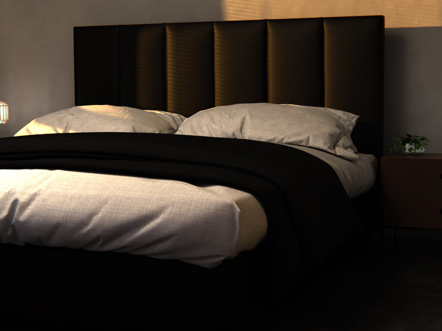 Κρεβάτι Σετ ντιβάνι και κεφαλάρι Towers - Lux Furniture