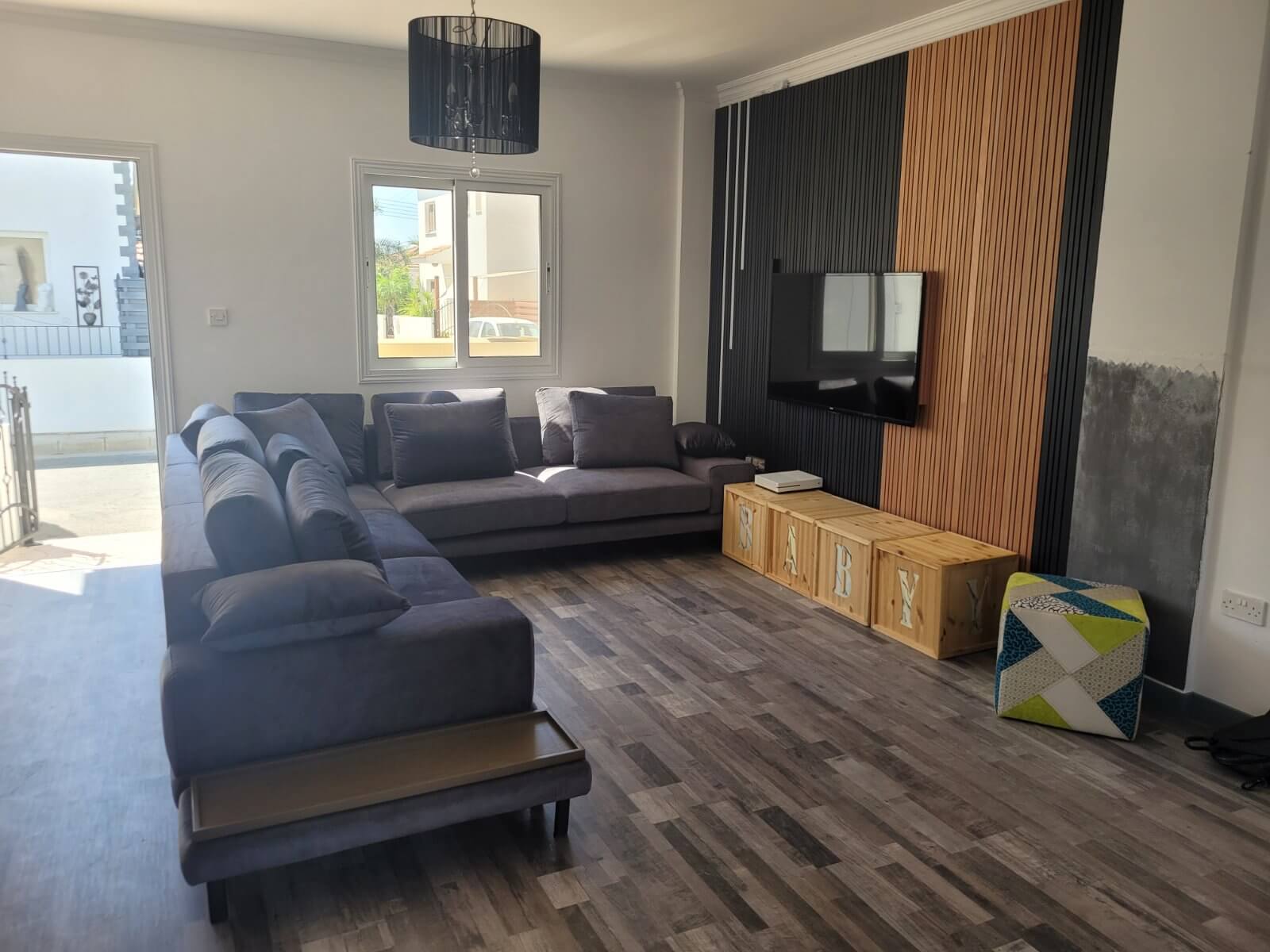 Portofino Grey sofa - Lux Furniture