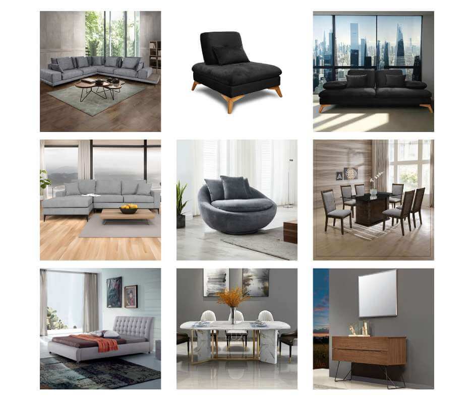 elegant furnishings bundle - Lux Furniture