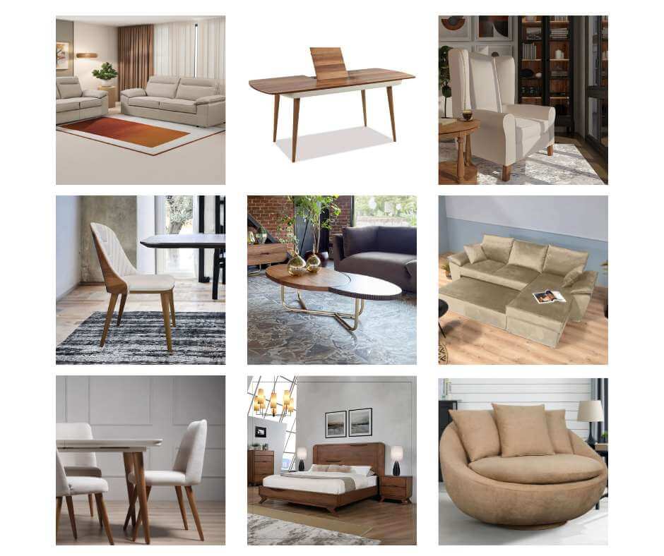 Timeless beautiful decor bundle - Lux Furniture