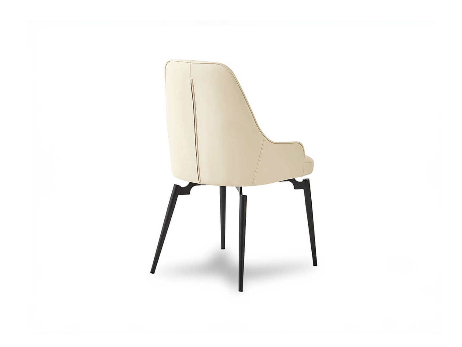 modern ivory dining chair - Lux Furniture
