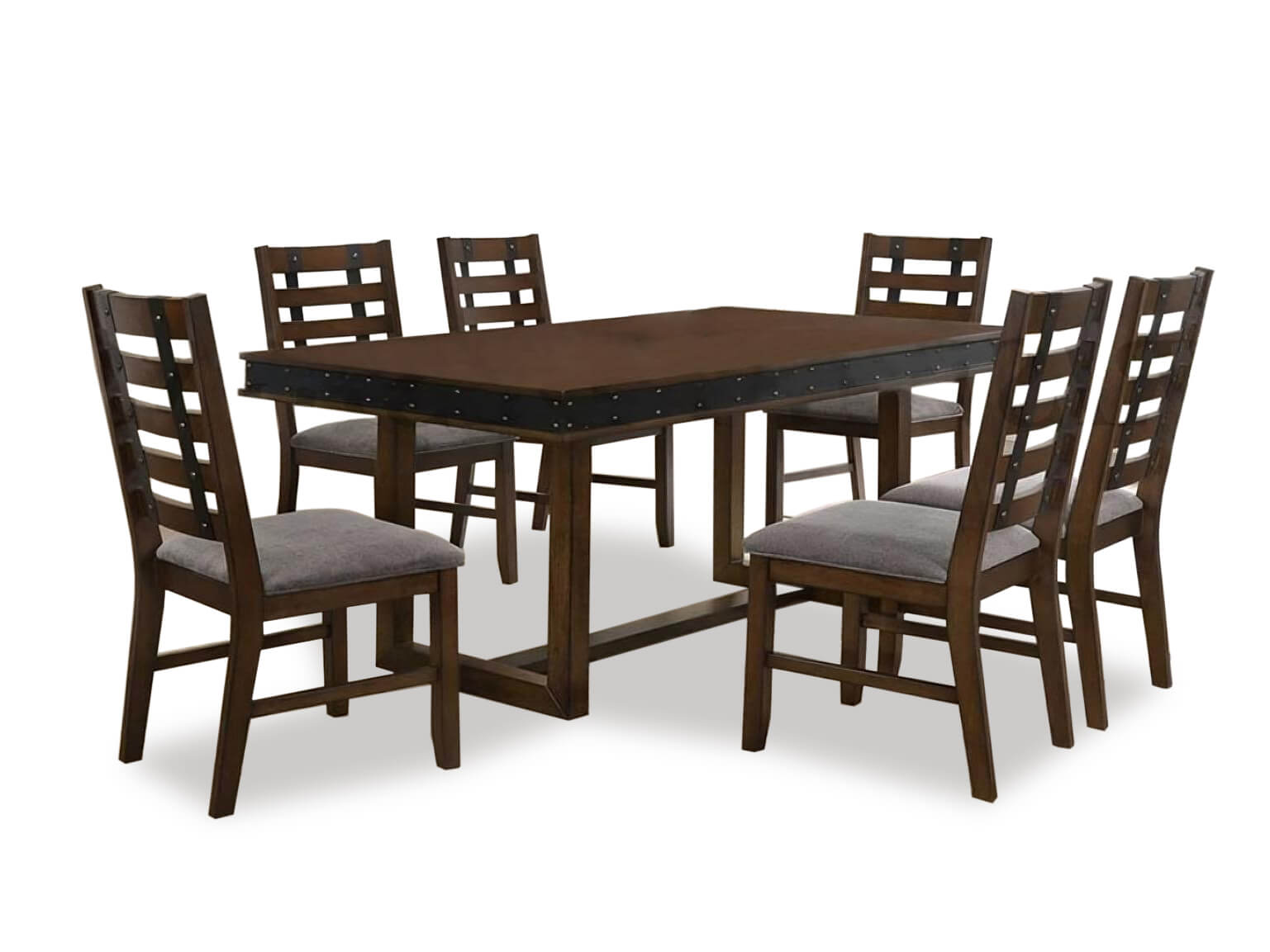 Thronos solid wood dining set - Lux Furniture