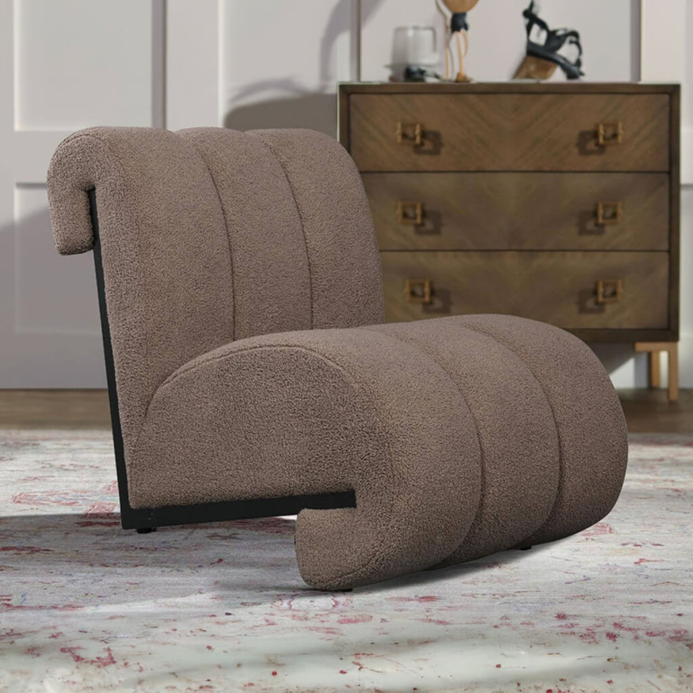 Armchair Viego, Brown / Brown