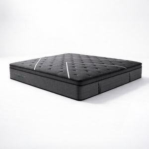 Στρώμα Aphro Angel Extra – μαύρο ύφασμα – με ενσωματωμένο pillow topper – ανατομικό – σε λευκό φόντο