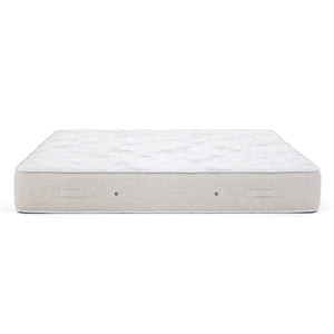 Side view of the aphro angel MEMORY FOAM CLASSIC. With pockets and breathable holes