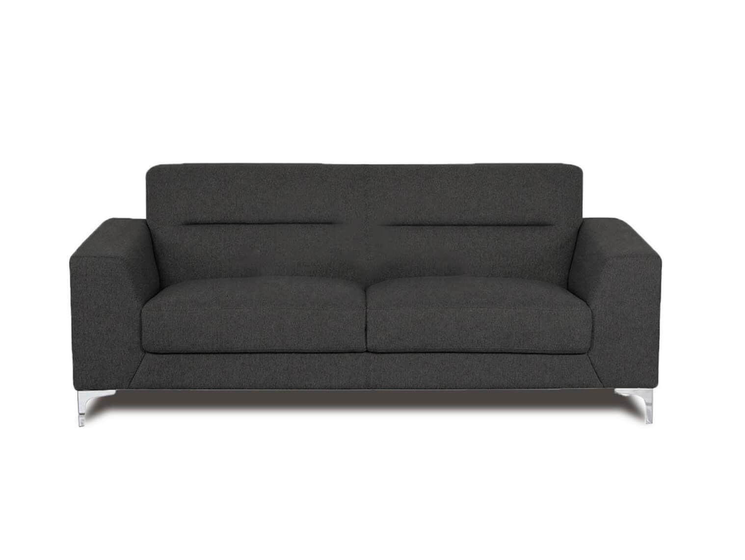 athina loveseat grey - Lux Furniture