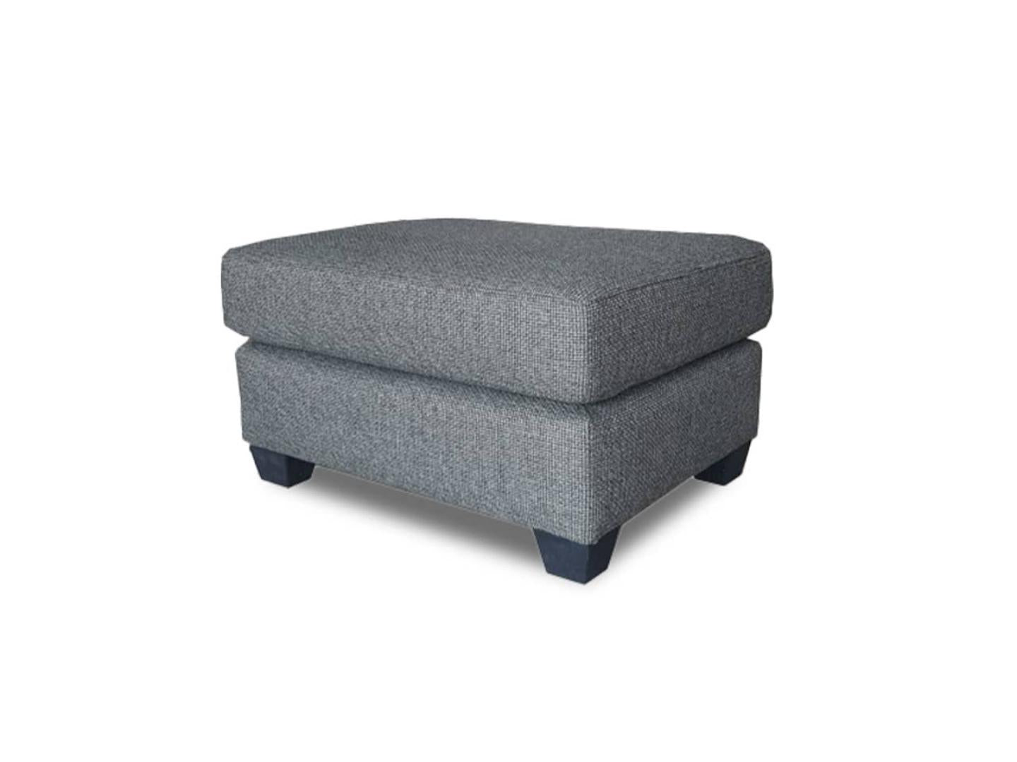 grey ottoman for atlanta sofa - Lux Furniture