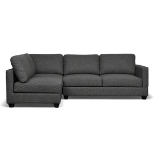 modern corner sofa Atlanta / Dark grey