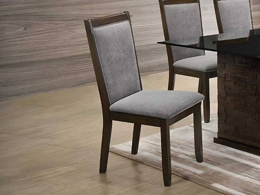 black rose dining chair solid wood - Lux Furniture