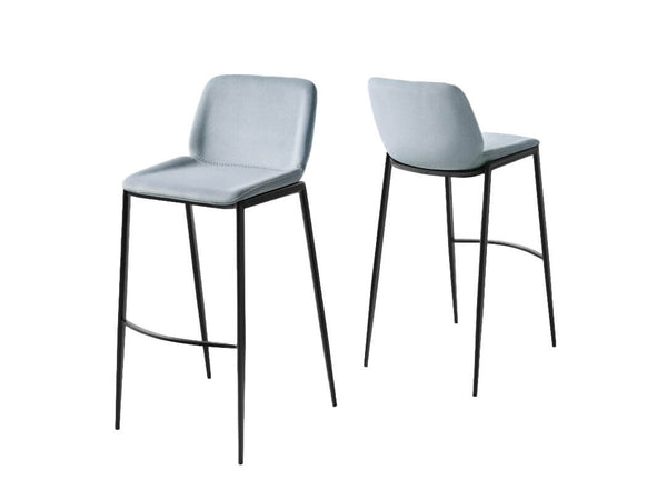 grey bar stool for kitchen