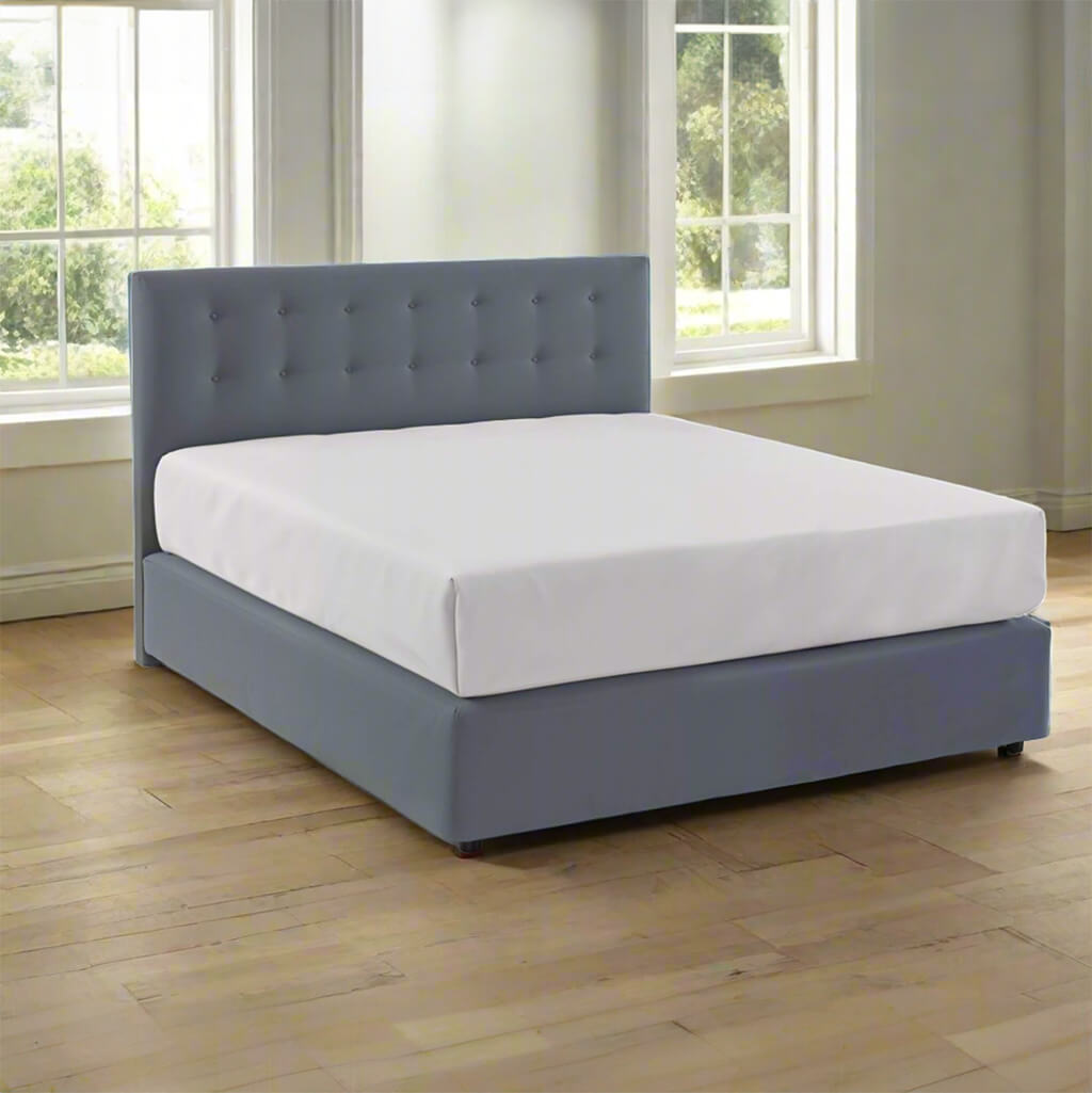 Bed set headboard buttoned - Lux Furniture