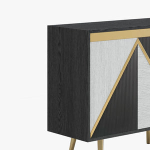 Wooden living room furniture, details