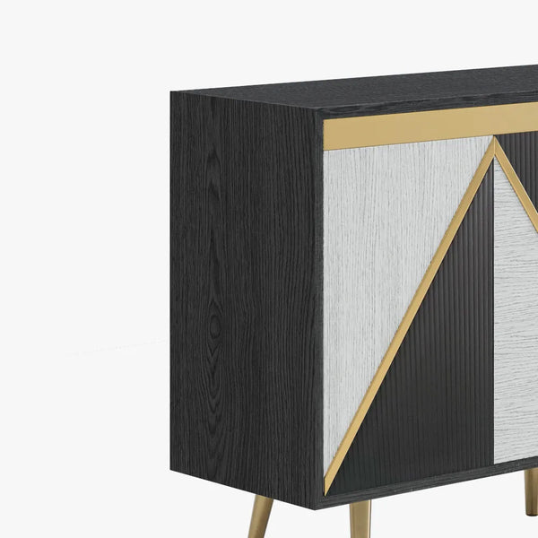Wooden living room furniture, details